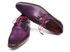Paul Parkman Ghillie Lacing Handsewn Shoes Purple (ID#022-PURP)