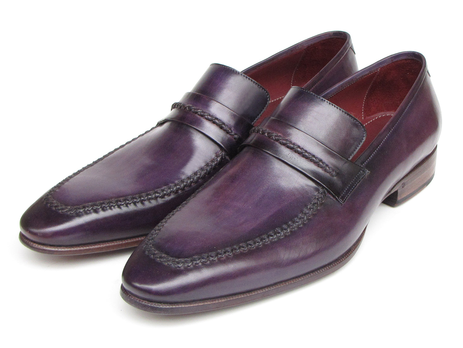 Paul Parkman Men's Purple Handmade Slip-On Shoes (ID#068-PURP) – PARKMAN® Handmade