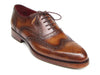 Paul Parkman Men's Wingtip Oxford Goodyear Welted Tobacco (ID#027-TAB)
