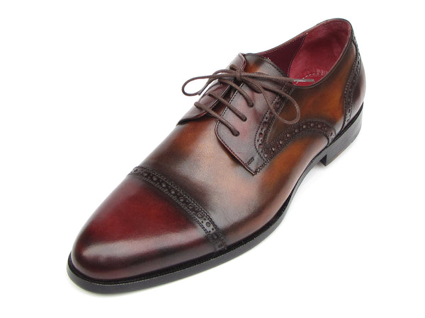 Paul Parkman Bordeaux, Tobacco Derby Shoes (ID#046-BRD-BRW) – PAUL ...
