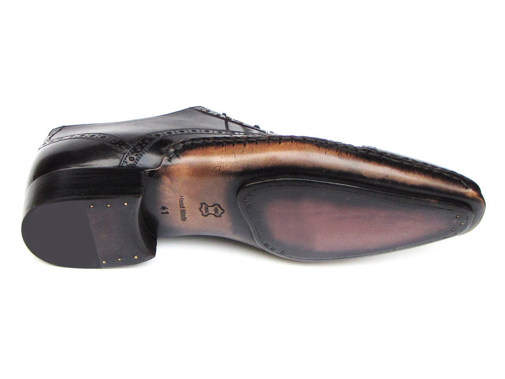 Paul Parkman Men's Captoe Oxfords Black Shoes (ID#5032-BLK) – PAUL ...