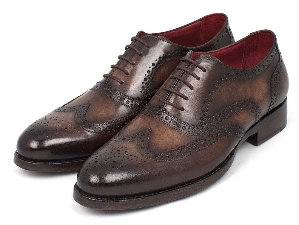 Paul Parkman Wingtip Oxford Goodyear Welted Black - 027-BLK