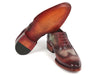 Paul Parkman Goodyear Welted Men's Two Tone Wingtip Oxfords (ID#PP22GB62)