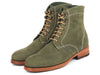 Paul Parkman Men's Boots Green Nubuck (824NGR33)
