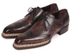 Paul Parkman Norwegian Welted Wingtip Derby Shoes Bronze (ID#8506-BRZ)