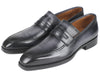Paul Parkman Gray Burnished Goodyear Welted Loafers (ID#37LFGRY)