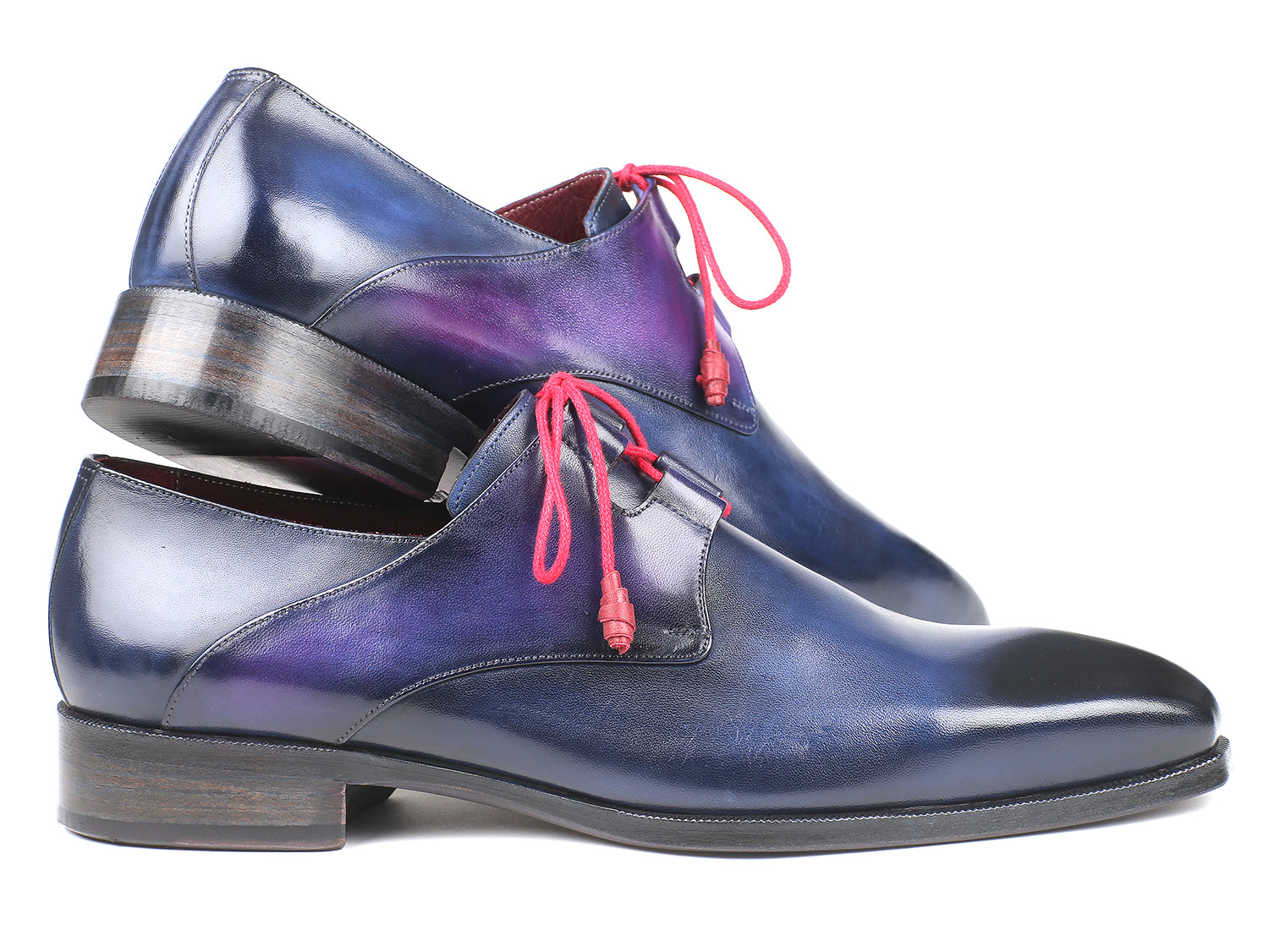 blue dress shoes amazon Amazon.com | Men's Oxford Shoes Dress Pointed Toe Shiny Patent Leather Lace Up Casual Prom Party Shoes Blue 5.5 US