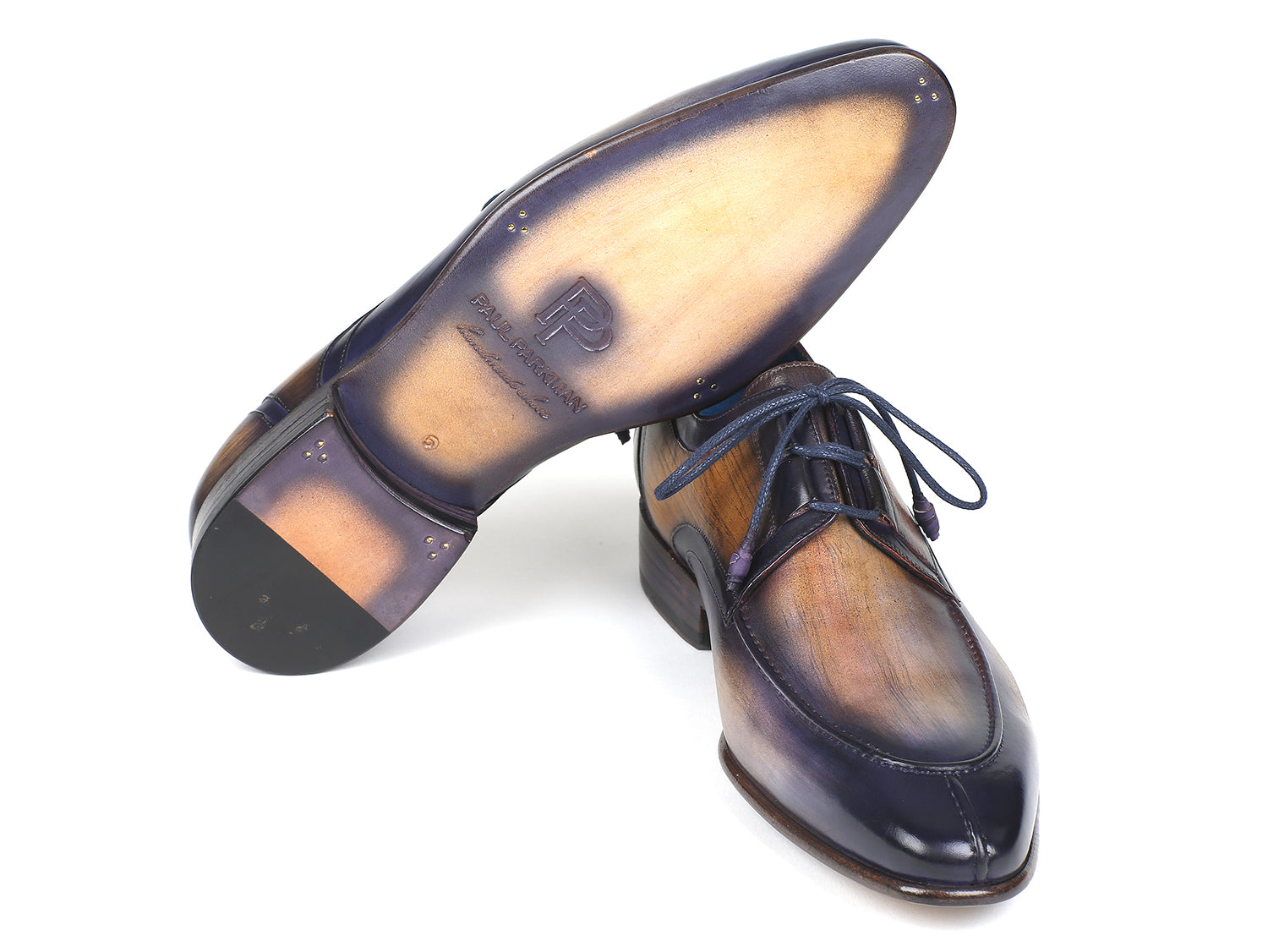 Paul Parkman Ghillie Lacing Camel & Purple Dress Shoes (ID#GU566PRP) PAUL PARKMAN Handmade Shoes Paul Parkman Ghillie Lacing Camel & Purple Dress Shoes (ID#GU566PRP) PAUL PARKMAN Handmade Shoes