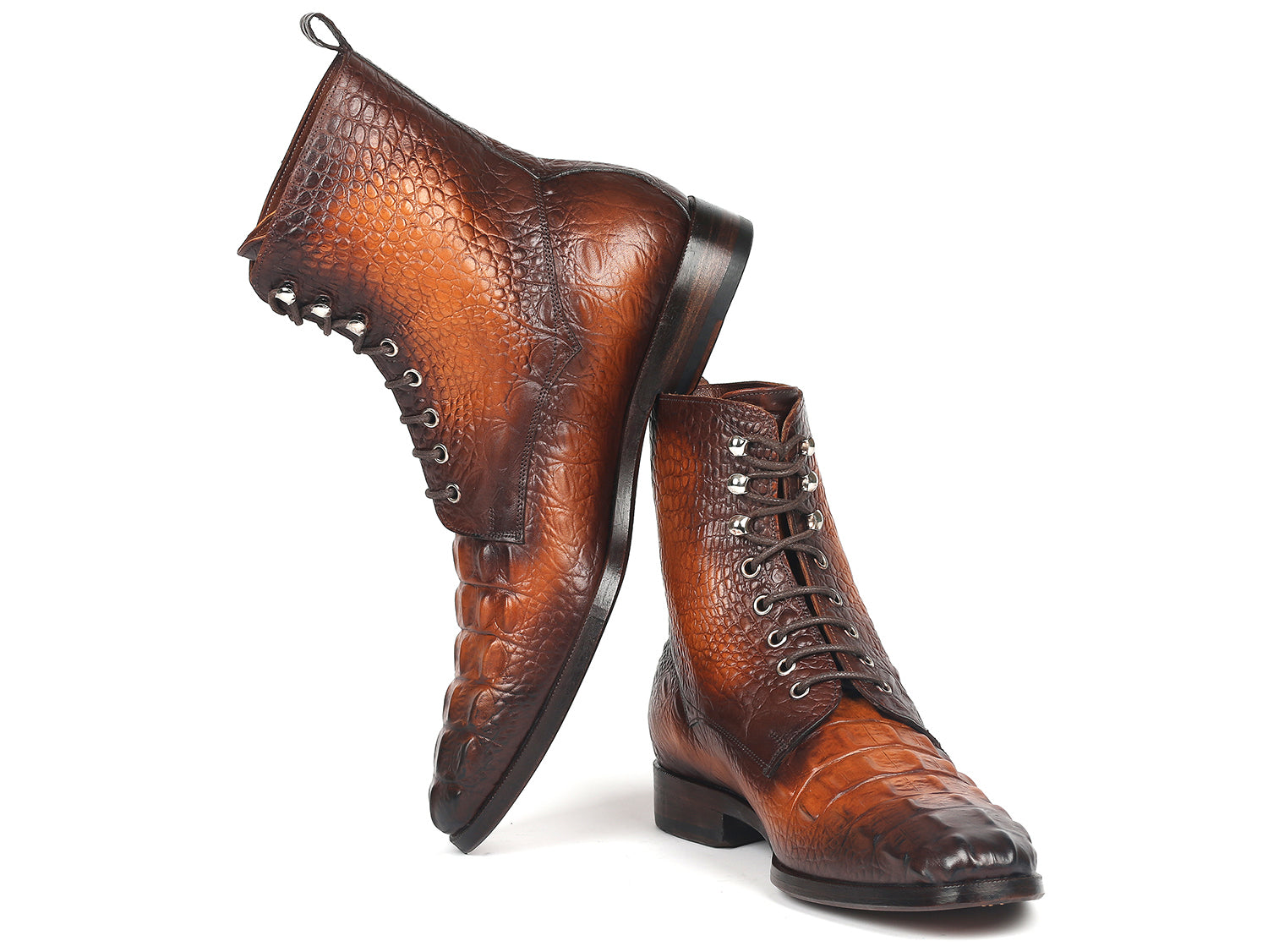 ESCAPE MENS LACE SHOE - CHESTNUT, Paul Byron Shoes