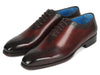 Paul Parkman Goodyear Welted Punched Oxfords Brown (ID#7614-BRW)