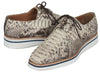 Paul Parkman Men's Smart Casual Shoes Natural Python Skin (ID#186-PYT-NAT)