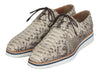 Paul Parkman Men's Smart Casual Shoes Natural Python Skin (ID#186-PYT-NAT)