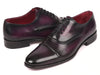 Paul Parkman Men's Cap-Toe Oxfords Purple (ID#077-PRP)